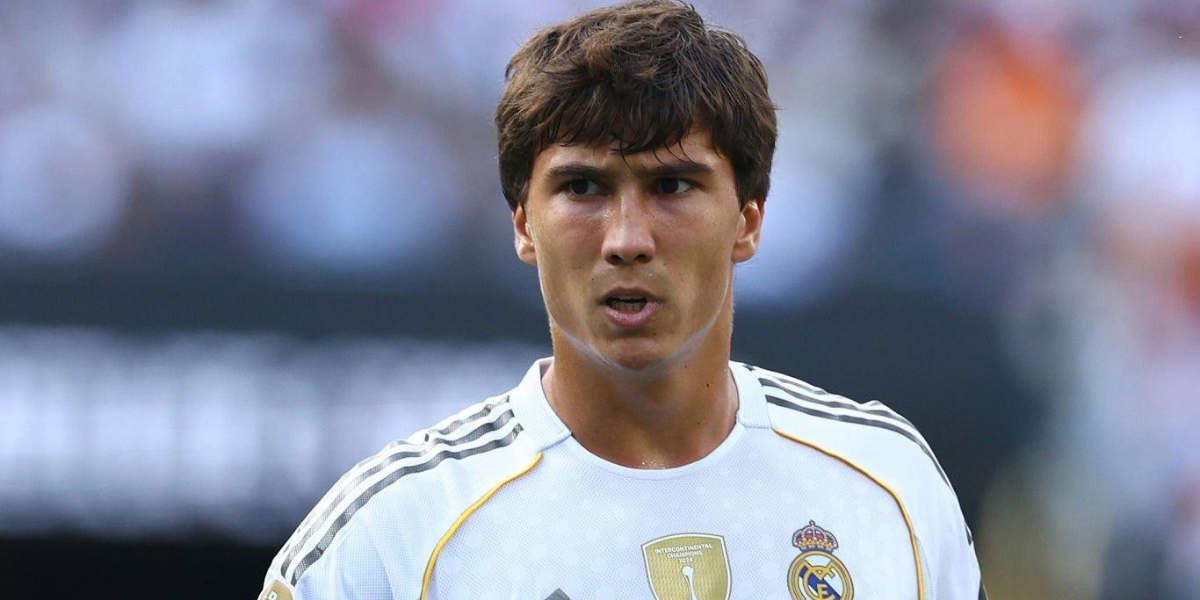 Gonzalo durante la pretemporada del Madrid