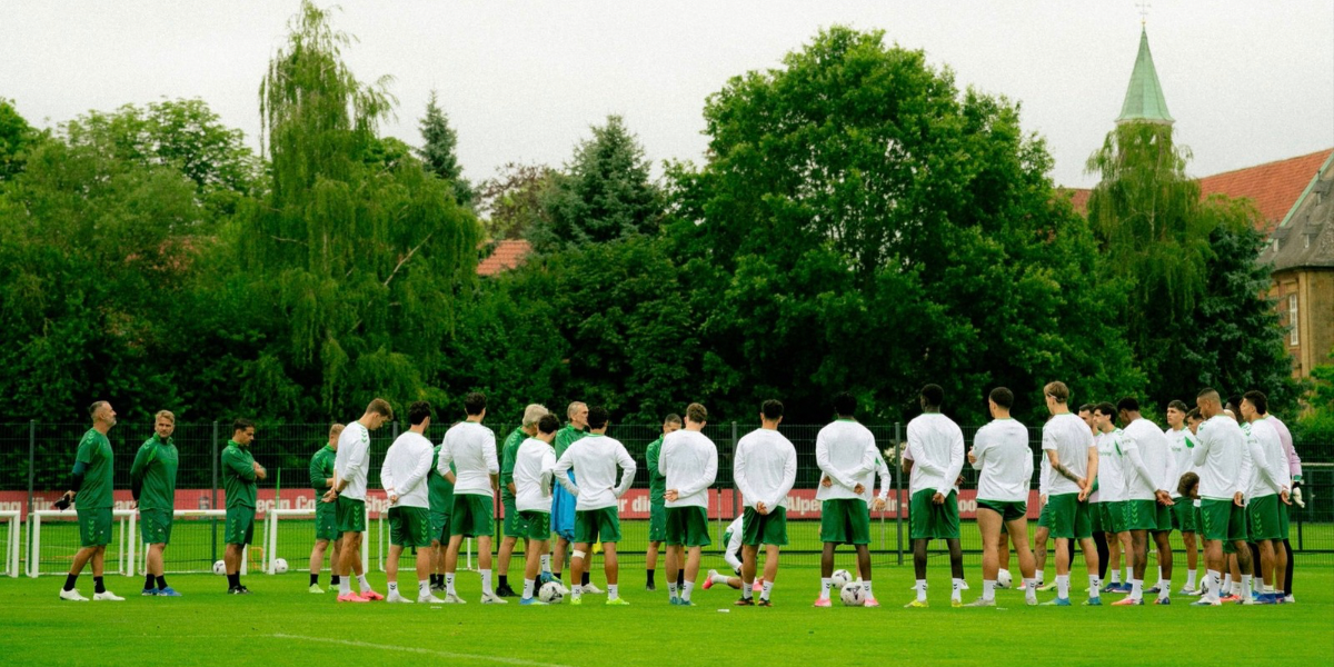 Entrenamiento del Betis en Alemania