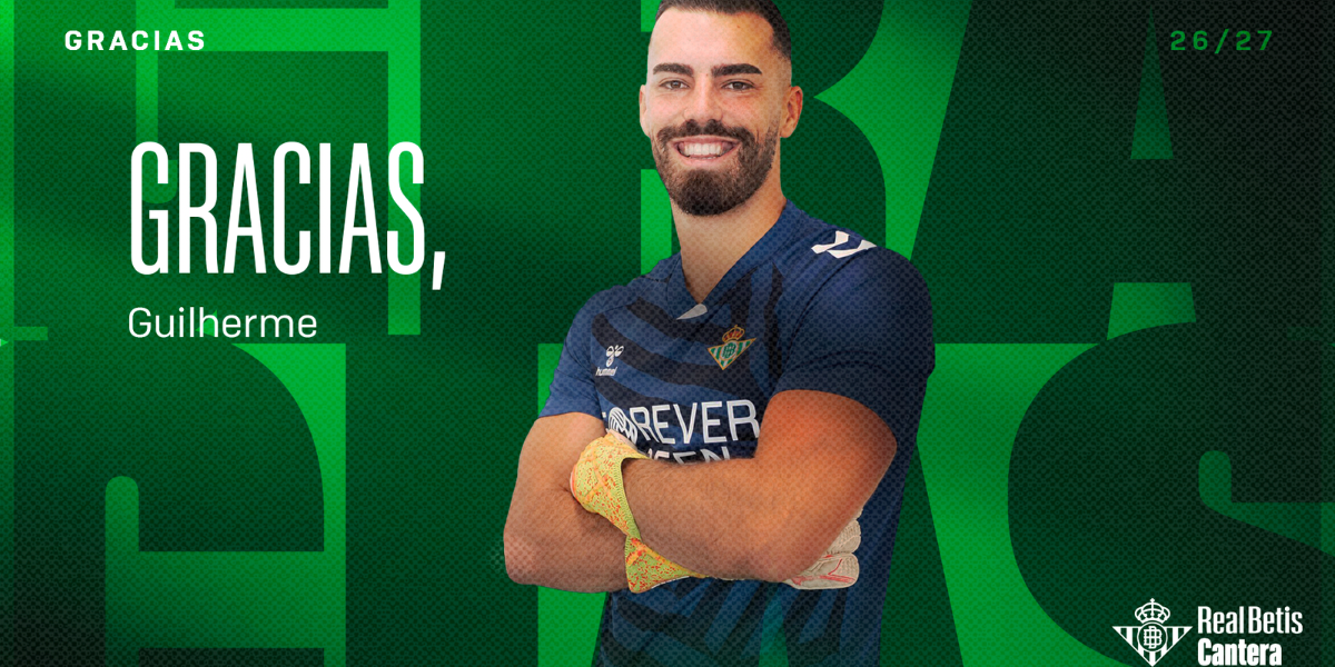 El Betis oficializa la salida de Guilherme