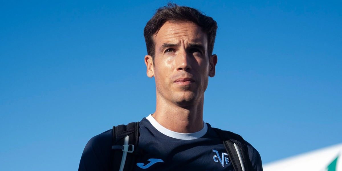 Íñigo Pérez, durante la pretemporada del Villarreal